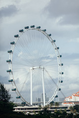 SINGAPORE - DECEMBER,27 - Singapore Flyer - the Largest Ferris W