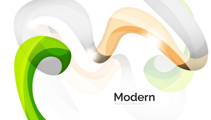 Wave light abstract background