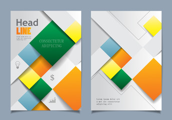 Cover Design - Vector Illustration, Graphic Design. Modern Concept