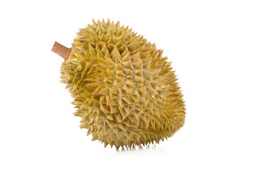 durian isolated on white background