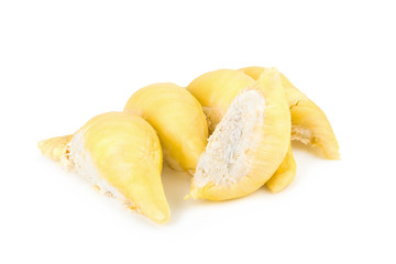 durian isolated on white background