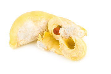 durian isolated on white background