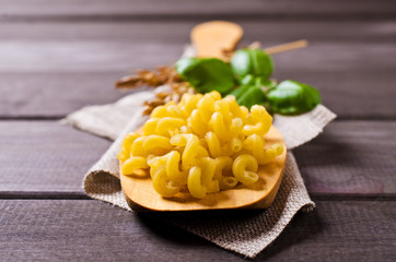Dried pasta cavatappi
