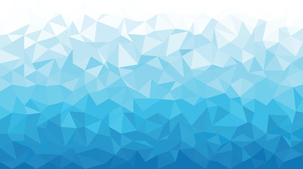 Ice Polygonal Mosaic Background 16:9
