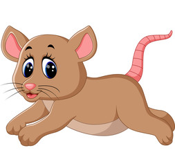Cute mouse cartoon
