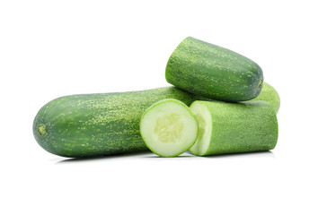 cucumber isolated on white