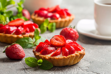 Fresh homemade berrie tarts