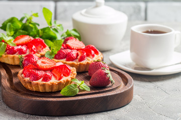 Fresh homemade berrie tarts