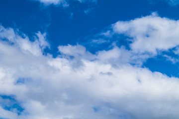 Obraz premium Blue sky with clouds