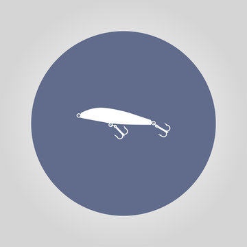 recommend clip art: fishing wobbler. Vector concept illustration for design
