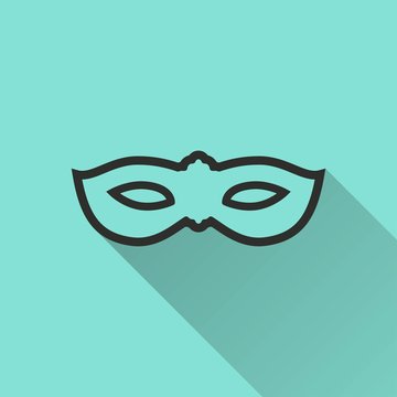 Mask vector icon.