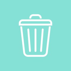 Bin -  vector icon.