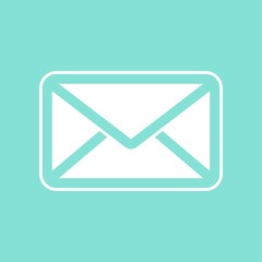 Mail  -  vector icon.