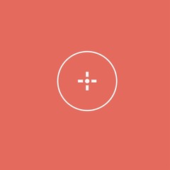 Obraz premium Aim icon