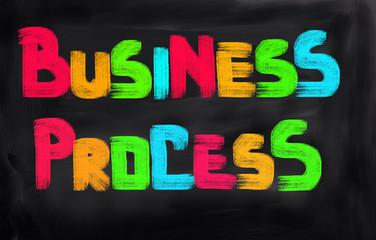 Obraz premium Business Process Concept