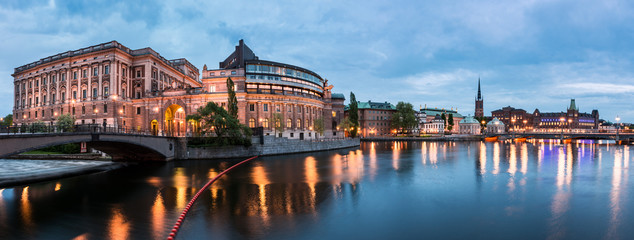 Riksdag building, Stockholm, Sweden - 111437475