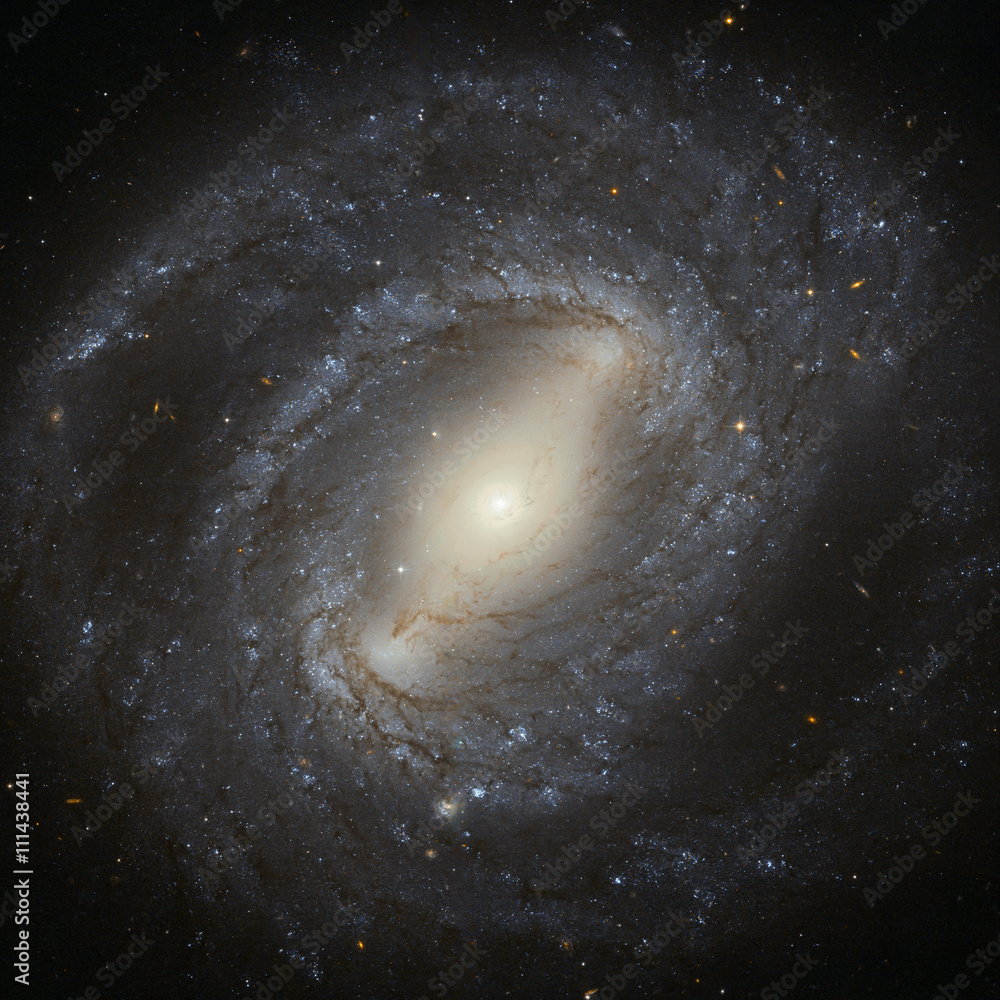 Wall mural view image of galaxy system isolated elements of this image furnished by nasa