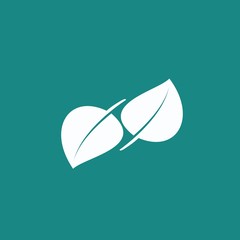 leaf vector icon