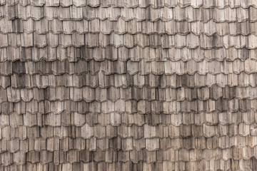 Seamless roof tiles texture