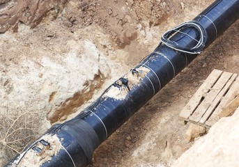 Electro-chemical protection pipeline DN 530