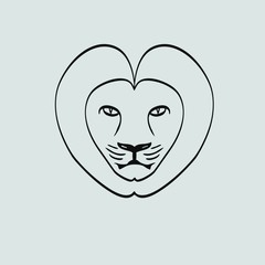 Lion Head Icon