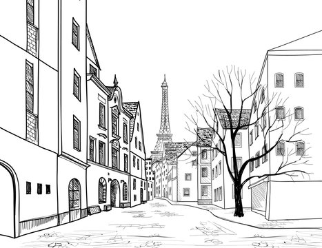 How to draw a city street in 2 point perspective  YouTube