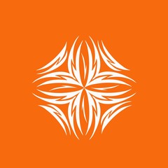 vector ornament In flower style