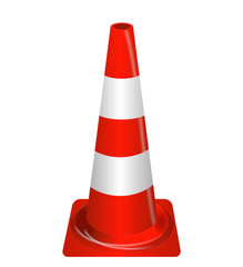 Road signs. Orange Badge guardrails. Vector Illustration.