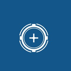 Fototapeta premium Aim icon