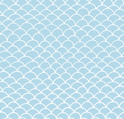 Hand drawn seamless vector doodle pattern.