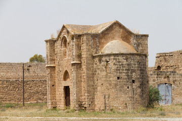 Fototapeta na wymiar Medieval Armenian Church, Famagusta, Cyprus