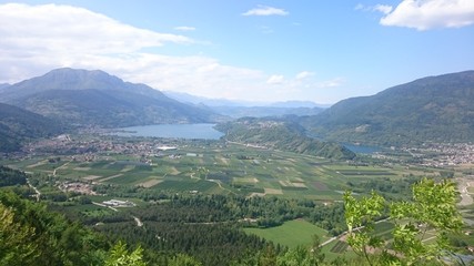 Panorama valsugana caldonazzo see