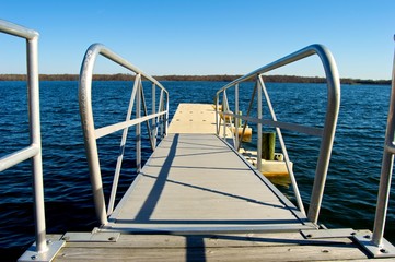 Boat Ramp on the Lake