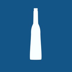 A bottle of wine and a glass icon