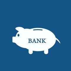 Piggy bank icon