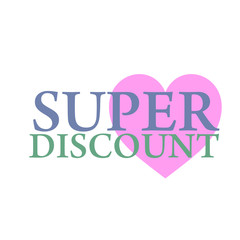 Super discount. Sale banner vector isolated. Sale tag. Special offer. Sale sign. Web sticker. Discount sticker. Discount Sticker template. Advertisement sticker. Origami style sticker. Sale symbol