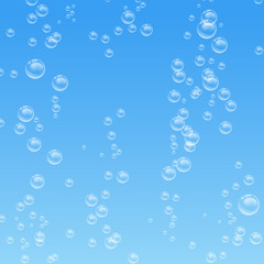 bubbles background vector illustration