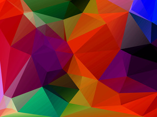 Obraz premium abstract background consisting of triangles