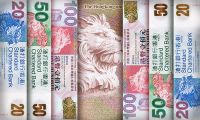 Hong Kong Dollar Background
