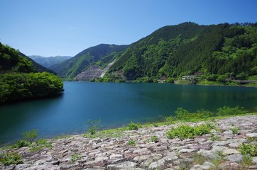 Obraz premium 有間ダム