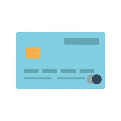 Vector credit card illustration.