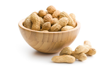 dried peanuts in bowl