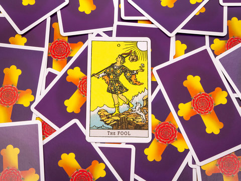 Tarot cards Tarot, the fool card