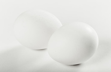 eggs isolated on white background