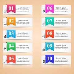 Road infographic design template and marketing icons.