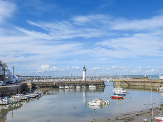 Fototapeta premium Port quiberon haligen