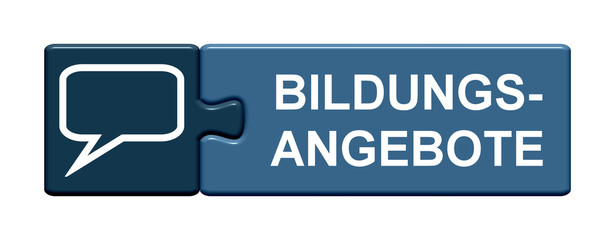 Puzzle Button zeigt Bildungsangebote