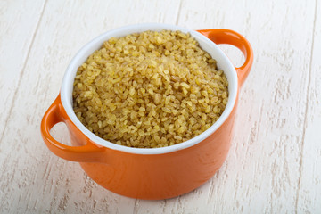 Raw bulgur