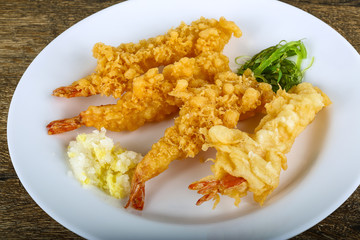 Prawn tempura