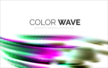 Shiny color wave